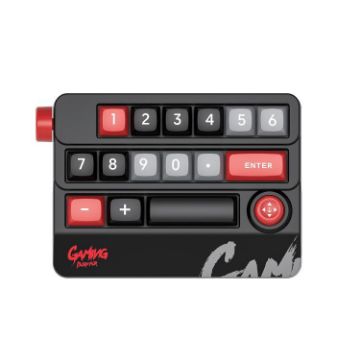 MKESPN RGB Mechanical Gaming Keyboard with Macro and Rocker Knob - 1