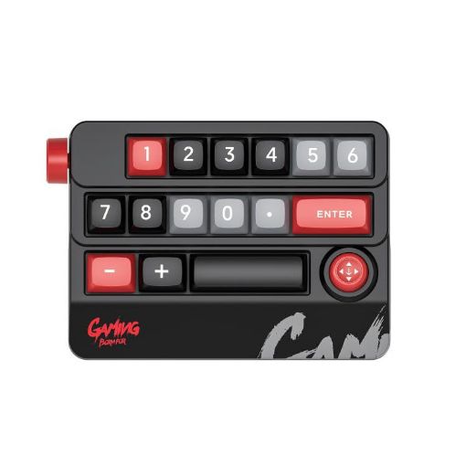 MKESPN RGB Mechanical Gaming Keyboard with Macro and Rocker Knob - 1
