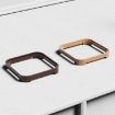 Walnut Wooden Desktop Base for MAC Mini M4 Heat Dissipation - 2