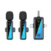 H65 3 In 1 Lavalier Wireless Microphone Dual Mic for Sports & Broadcast - 1