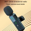 H65 3 In 1 Lavalier Wireless Microphone Dual Mic for Sports & Broadcast - 3