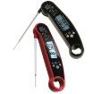 Foldable Black LCD Screen Food Thermometer with Digital Display - 2
