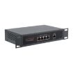 Waveshare Industrial 120W 4-Port PoE Gigabit Ethernet Switch (US Plug) - 4