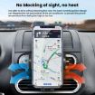 Gray Automatic Lock Car CD Slot Phone Holder - 3