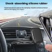 Gray Automatic Lock Car CD Slot Phone Holder - 5