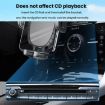 Gray Automatic Lock Car CD Slot Phone Holder - 6