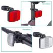 Reflective Taillight Bracket for AirTag, Anti-Theft Bike Accessory - 3