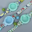 AirTag Tracker Cat Collar Silicone Case with Bell - Fantasy Gradient - 5
