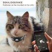 Gray Silicone AirTag Pet Collar Case with Bell & Reflective Features - 5
