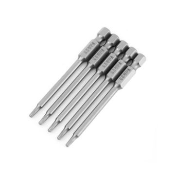 WEILIGU 5pcs 50mm T9 Magnetic S2 Pneumatic Drill Bit Set - 1