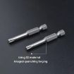 WEILIGU 5pcs 50mm T20 Magnetic S2 Drill Bit Plum Blossom Head - 6