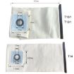 Reusable Canvas Pocket Bags for Karcher T10/T12 Vacuum Cleaners - 3