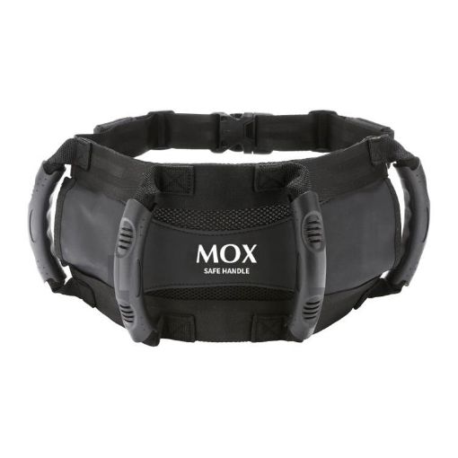MOXPEER Motorcycle ATV Safety Belt with Rear Passenger Handle - 1