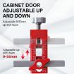 RUITOOL Adjustable Cabinet Door Installation Locator with 10mm Drill - 5