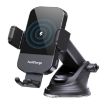 15W Car Wireless Charging Phone Holder with Suction Cup - 1