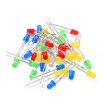 500pcs LED Set: 5 Colors F5 Light Emitting Diodes Boxed - 3