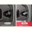 Car Modification Aluminum Tire Valve Caps - Colorful Ribbon (2 Sets) - 4