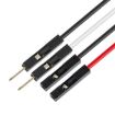 BNC Female to Dual DuPont Male RG316 Adapter Cable (1m) - 3
