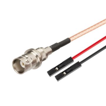 BNC Female to Dual DuPont Female Adapter Cable (0.3m) RG316 RF Test - 1