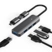 Blueendless 4-in-1 Type-C HUB Docking Station with USB3.0 Ports - 1