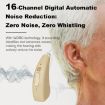 16-Channel Skin Color Digital Hearing Aid with Display & Charger - 5
