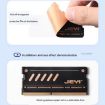 JEYI Copper Graphene Laptop Memory Heatsink for DDR5/4/3 (2pcs) - 5