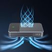 JEYI Aluminum mSATA to USB 3.1 Type-C 6Gbps SSD Enclosure - 6