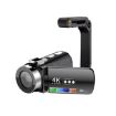 WiFi 4K Lightless Night Vision Camera, Black + Bracket - 1