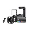 WiFi 4K HD Night Vision Camera, Black, 4pcs Set - 1