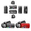 WiFi 4K HD Night Vision Camera, Black, 4pcs Set - 2