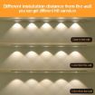 Motion Sensor Light Bar 20cm Rechargeable with Remote (Black) - 5