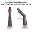 Dyson V11/V10/V8/V7 Hard Bristle Floor & Bathtub Brush Set - 4