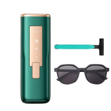 Sapphire Ice Sense Laser Hair Remover, Dark Green FY-507AG (EU Plug) - 1