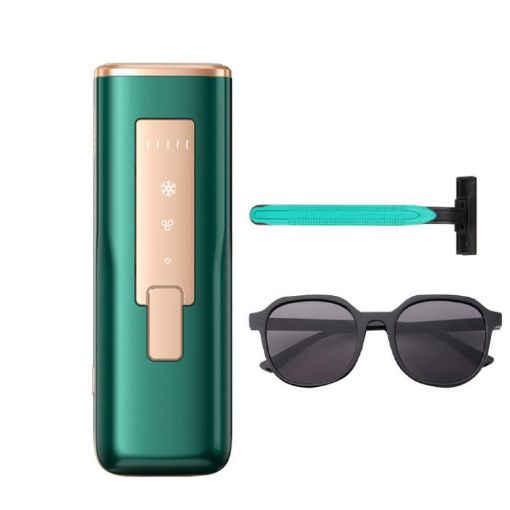 Sapphire Ice Sense Painless Laser Hair Remover, Dark Green FY-507AG - 1