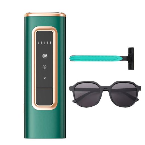 Sapphire Ice Sense Painless Laser Hair Remover, Dark Green FY-509AG - 1