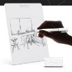 12" Partially Erasable Magnetic LCD Writing & Drawing Board - 2