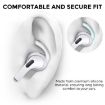AhaStyle PT189 Ear Caps & Hooks for AirPods Pro 2 (White Large) - 5