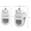 Universal Fill Light Phone Clip for GoPro & Laptop, Small Flat-White - 2