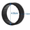 iRobot Braava 380/380T/320/Mint 5200 Vacuum Rubber Wheel (Black) - 5