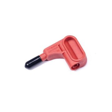 4mm Magnetic Suction Head Terminal for Multimeter (Red) - 1