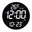 11.6" White Wall Clock with Remote & Multi-Functional Alarm - 2
