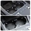 Mercedes-Benz W205/W253/W213 Cup Holder Black Carbon Fiber - 6