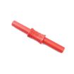 Red 4mm Banana Adapter Multimeter Extension Straight Connector - 1