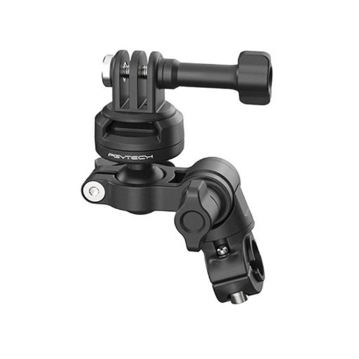 PGYTECH Black Motorcycle Rearview Mirror Quick Release Bracket - 1