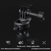 PGYTECH Black Motorcycle Rearview Mirror Quick Release Bracket - 2