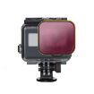 Red Snorkeling Filter Case for GoPro 5/6 by PGYTECH - 1