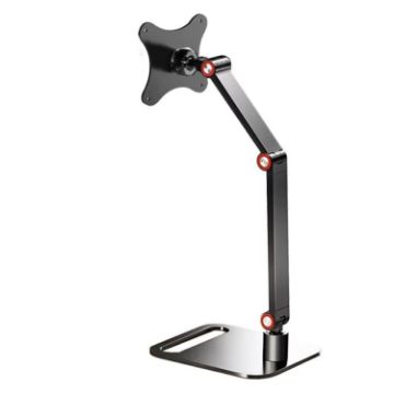 Adjustable Portable Vesa Monitor Stand for 17" Screens (Black) - 1