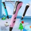 3D Pen for Kids: Education, DIY Doodle, Stereoscopic Drawing (Pink) - 4
