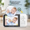 3.2" LCD Wireless Baby Monitor, 2-Way Audio, Night Vision, UK Plug - 5