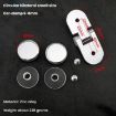 Bilateral Small Frameless Glass Door Hinge for Wine Cabinet - 2
